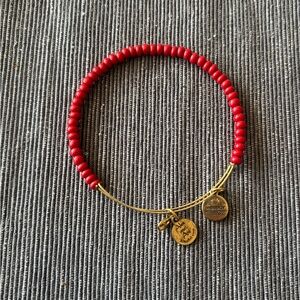 Alex and Ani red bracelet